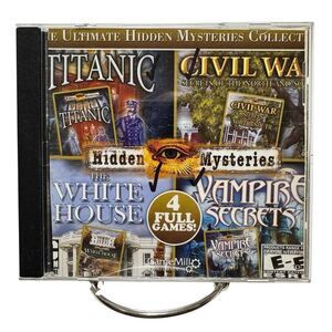 The Ultimate Hidden Mysteries Collection- 4 Full Games (PC DVD-ROM, 2011)